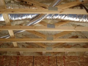 Spray Foam Insulation and Duct