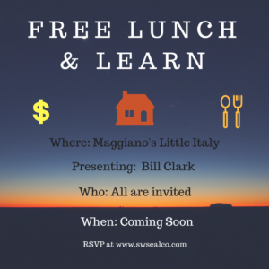 Free Lunch and Learn Coming Soon